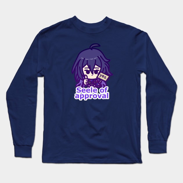 seele of approval | (fan-art by smoomaru) Long Sleeve T-Shirt by smoomaru